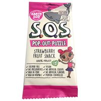 Earth & Co S.O.S. Pop-Out-Puzzle Fruit Snack - Strawberry